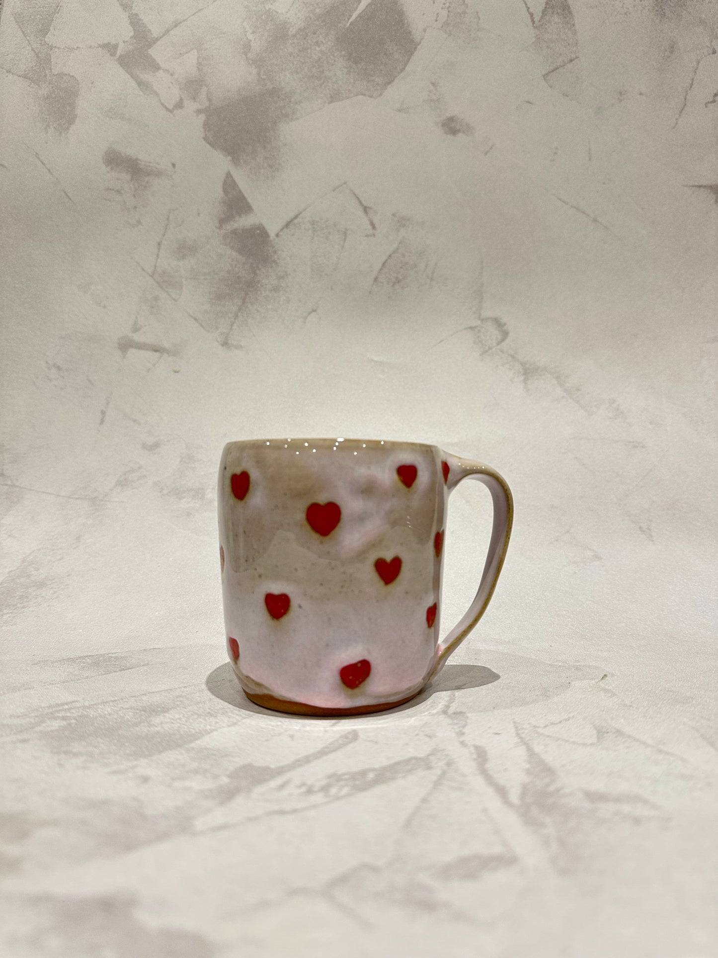 Tall Love Heart Mug