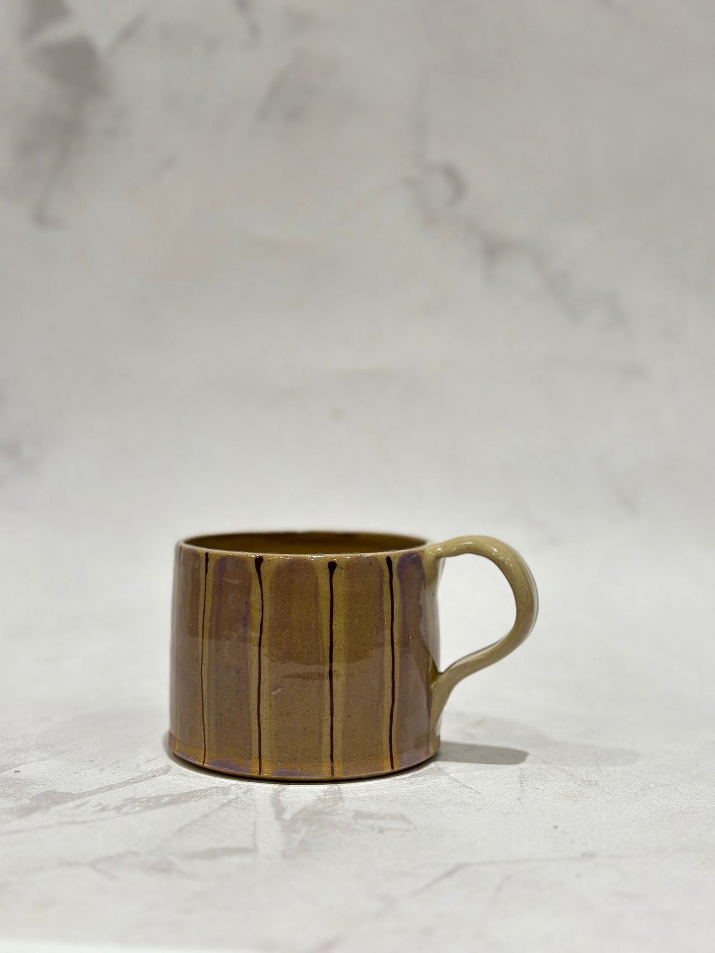 Lilac Striped Mug