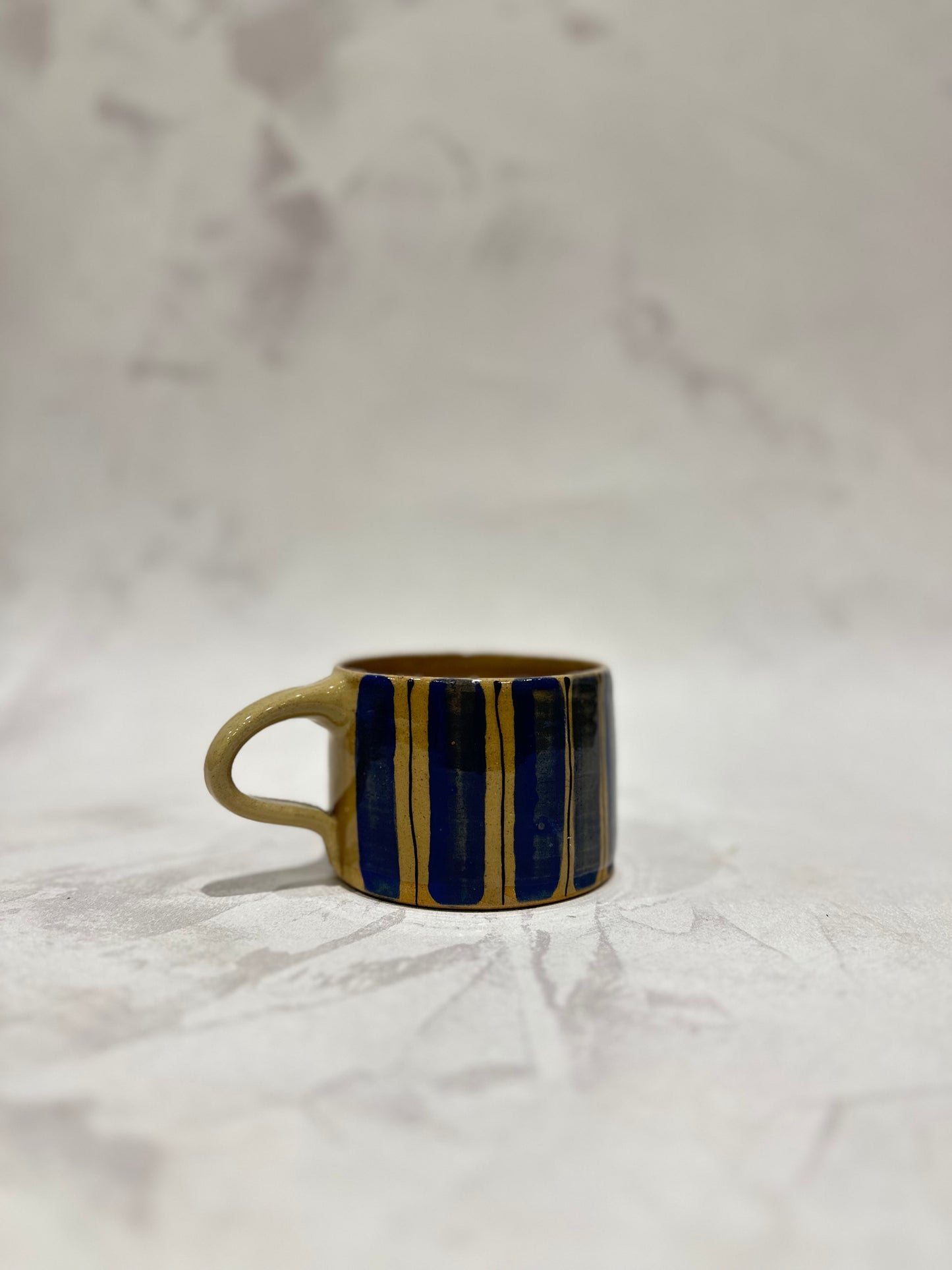 Blue Striped Mug