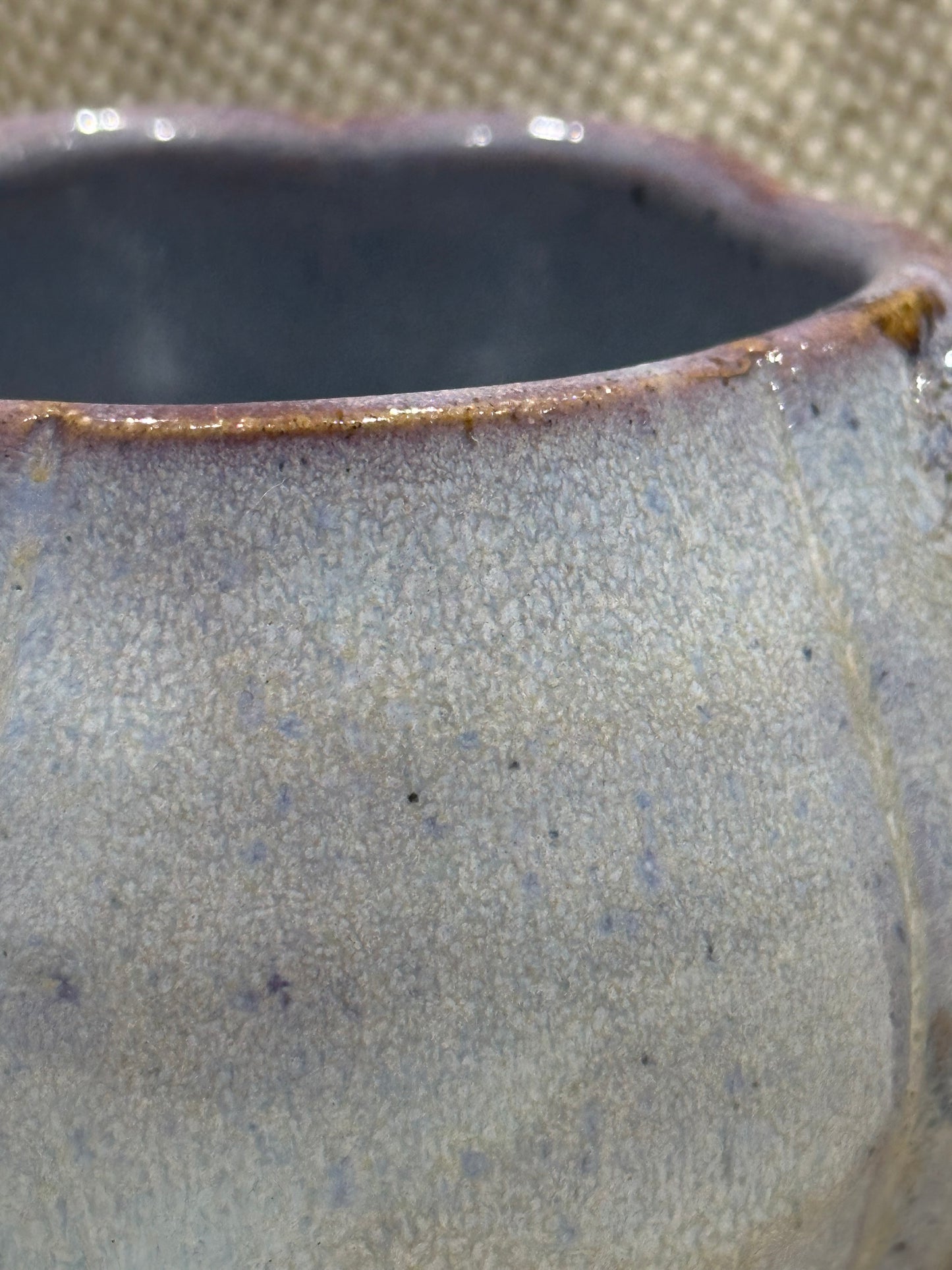 Pumpkin Mug in Lavender Haze Glaze