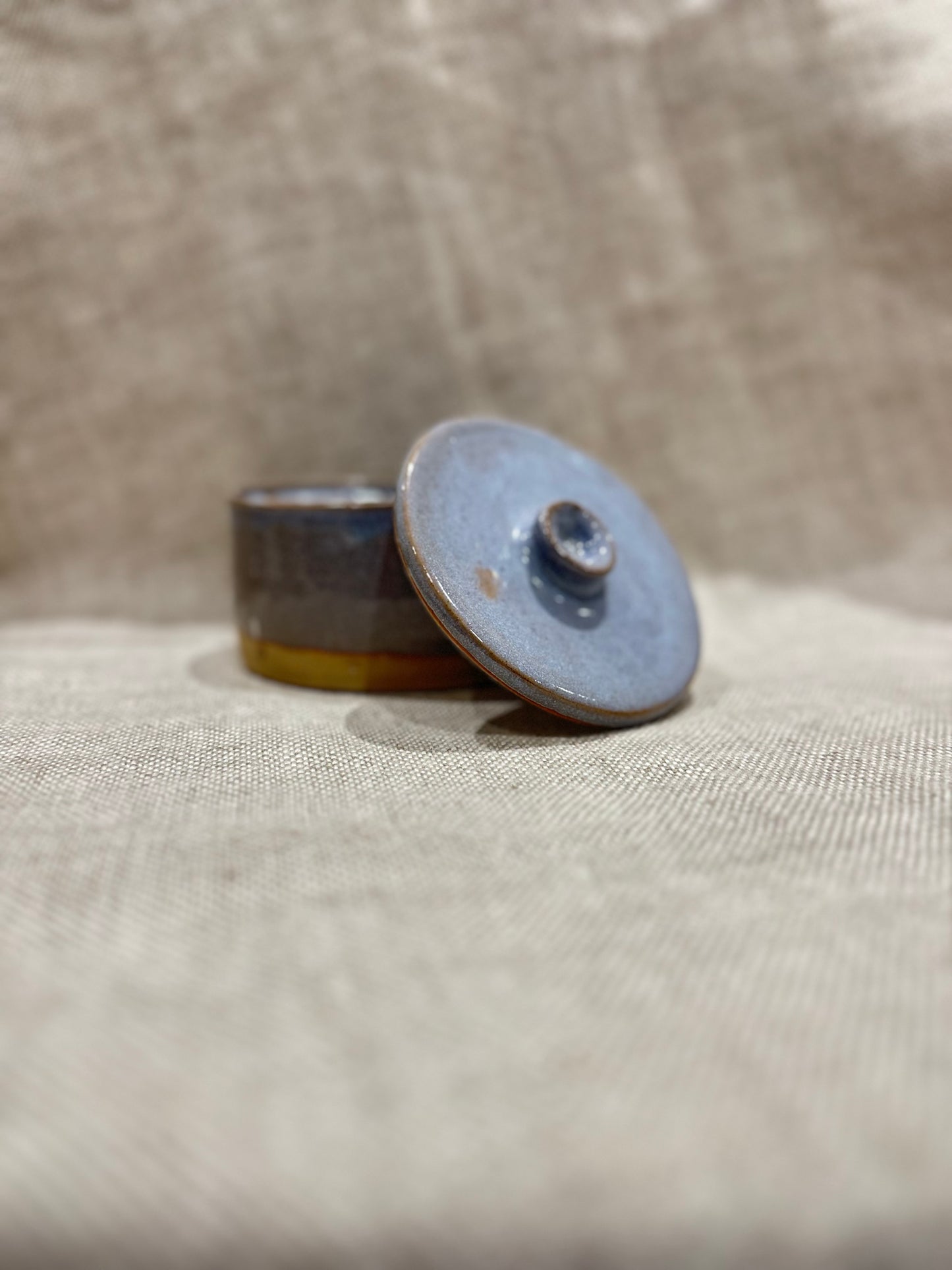 Grey opal cheese baker