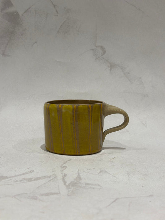 Yellow Striped Mug